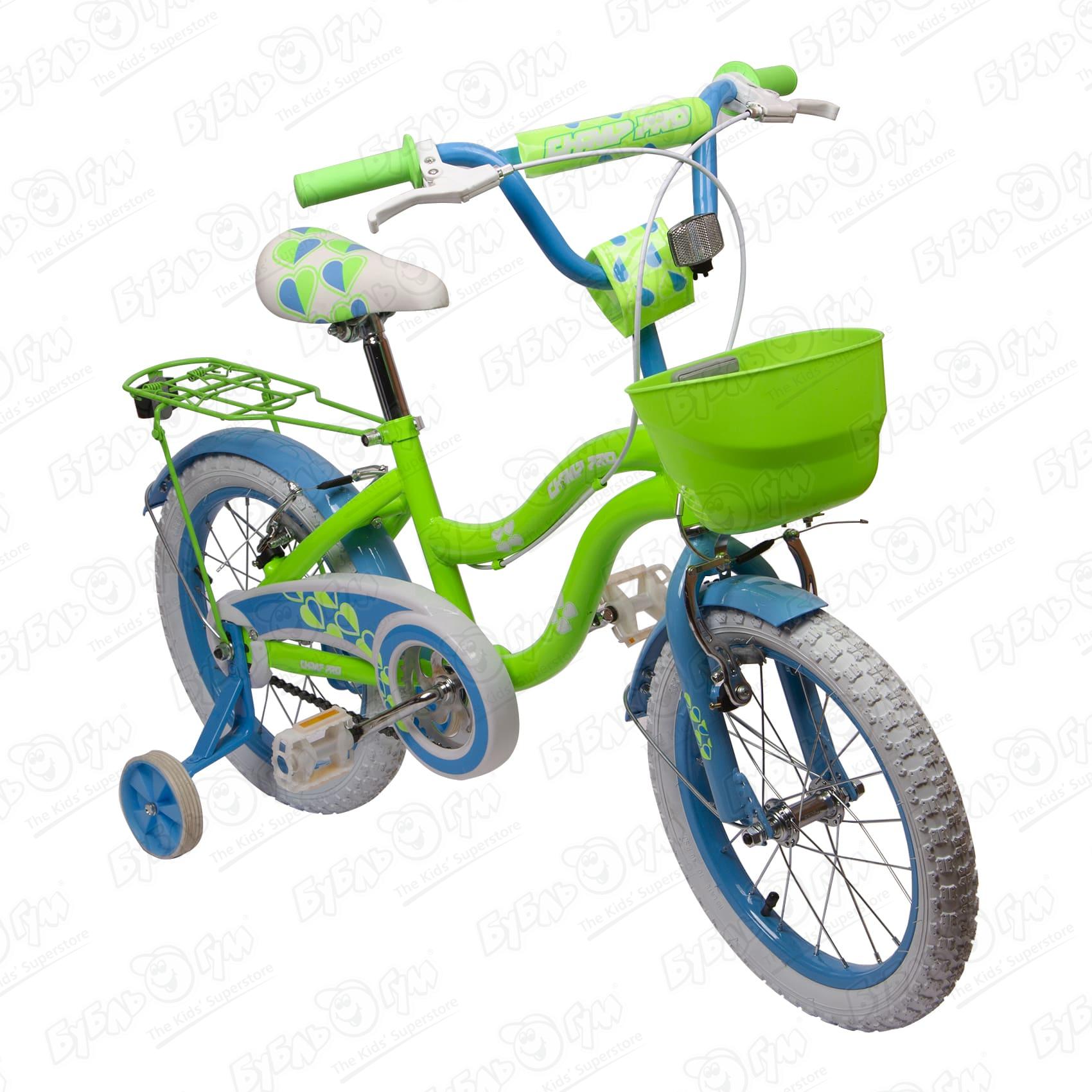 Велосипед Champ Pro детский G16 зеленый - фото 10