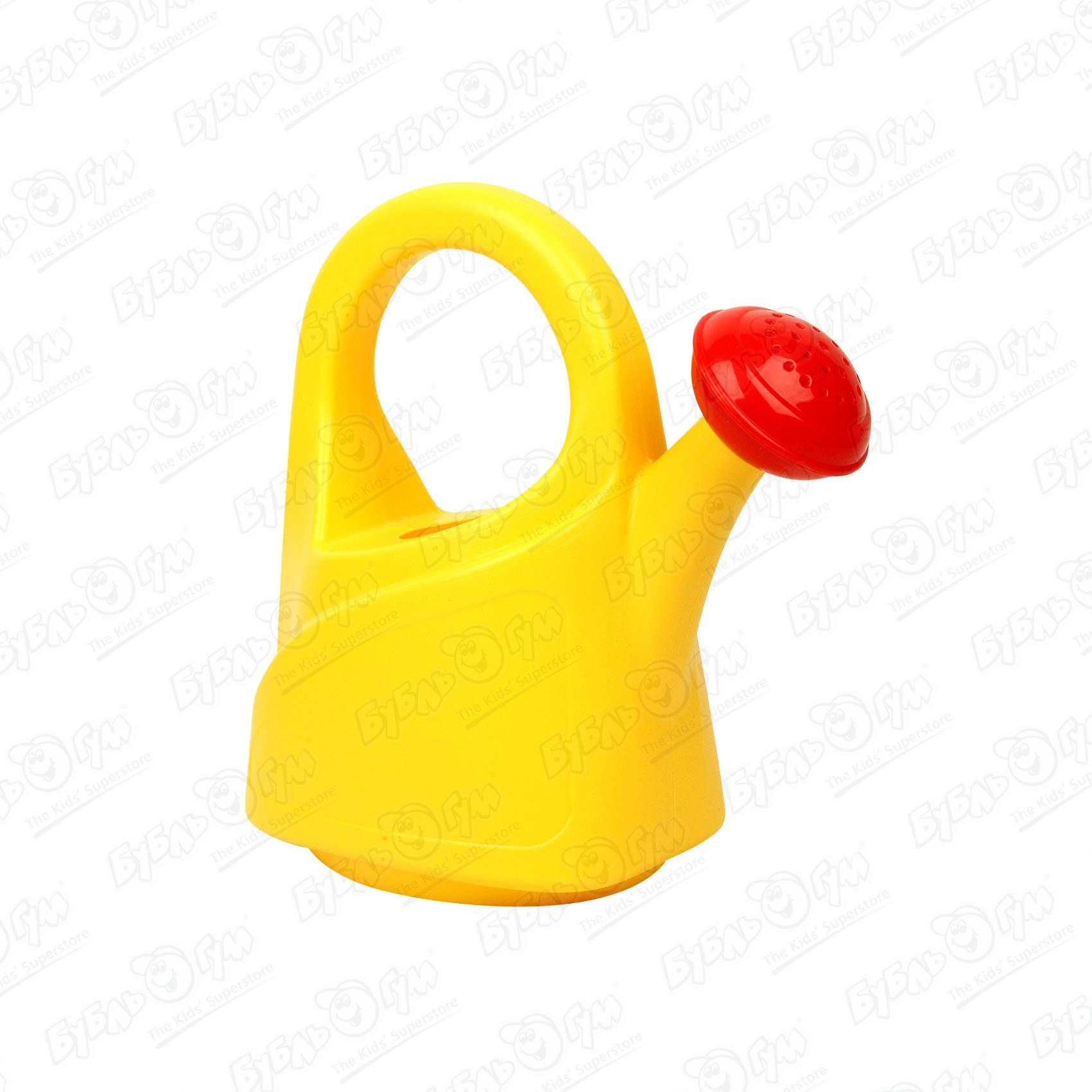 Лейка для игры в песочнице красно-желтая игрушка для игры в песочнице лейка красная hape e4078 hp