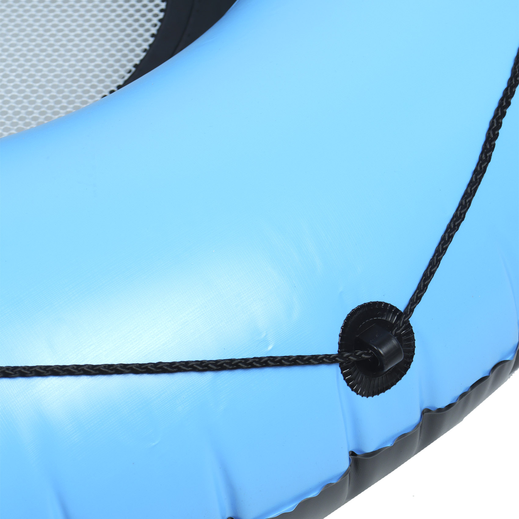 Круг надувной Bestway с ручками голубой 119см, фото 9