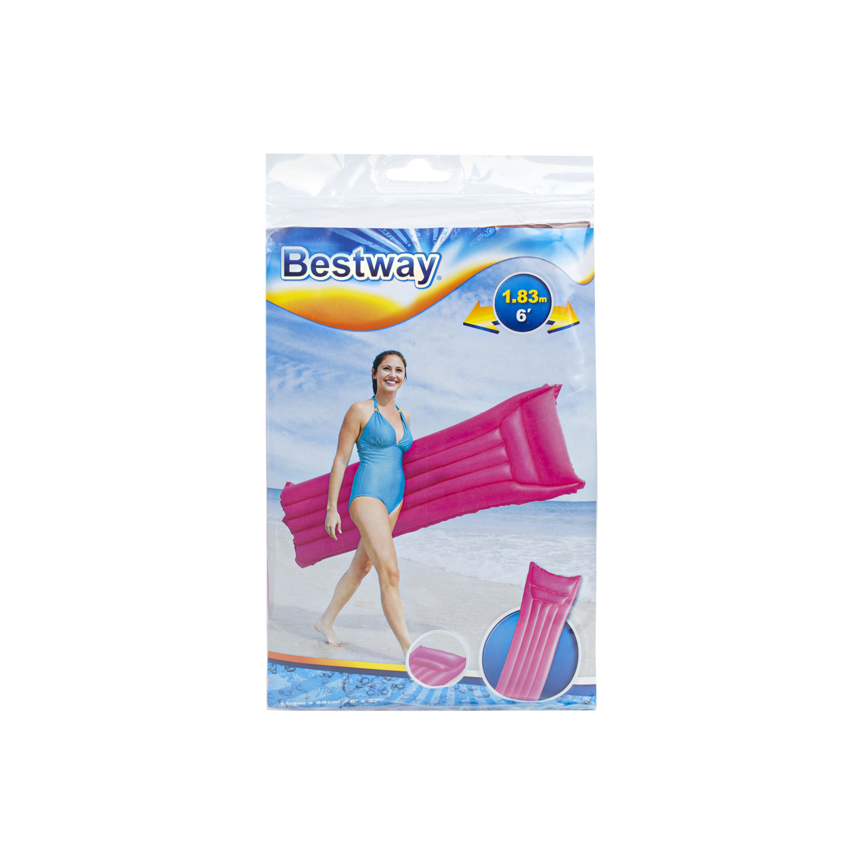 Матрас для плавания матовый 183х69см в ассортименте Bestway, фото 7