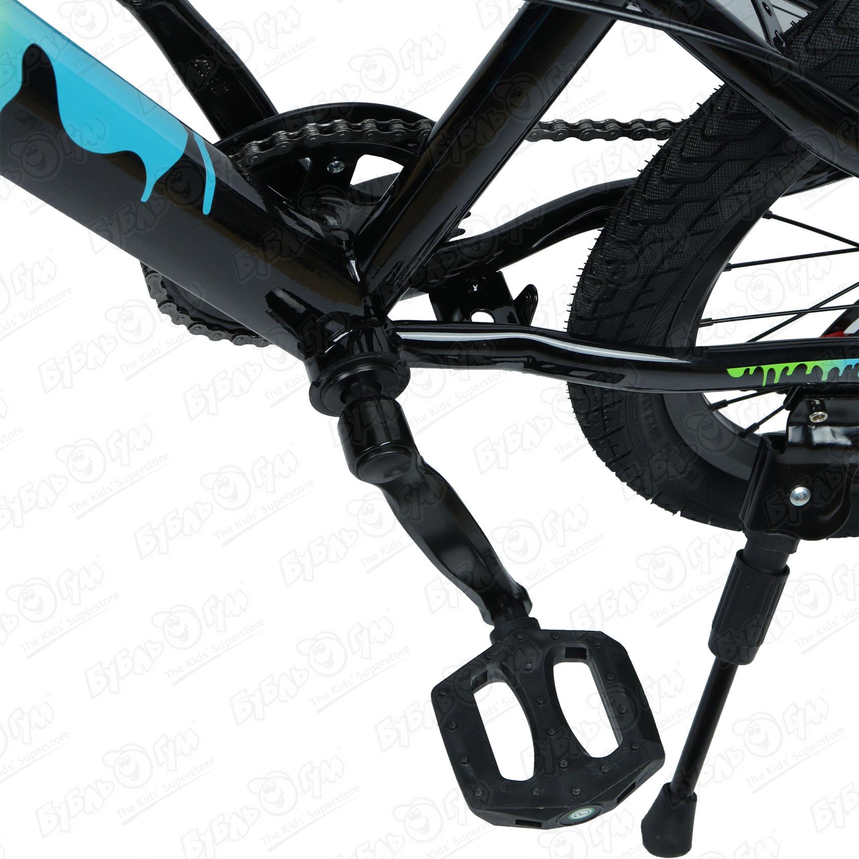 Велосипед горный Champ Pro B20 6 скоростей с яркими элементами черный - фото 11
