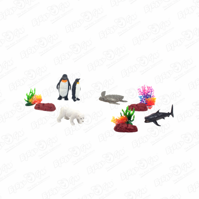 Набор фигурок игровой Lanson Toys Морские животные 5шт