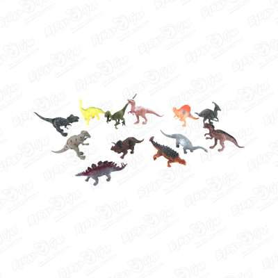 Набор Lanson Toys фигурки динозавров 12шт
