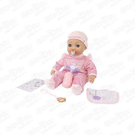 Пупс интерактивный Baby Annabell с аксессуарами и звуковыми эффектами 43см с 3лет