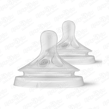 Соска AVENT Natural Response силиконовая 2шт