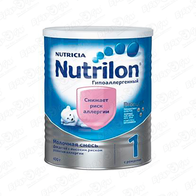 Смесь Nutricia Nutrilon 1 гипоаллергенная 400г с 0мес БЗМЖ