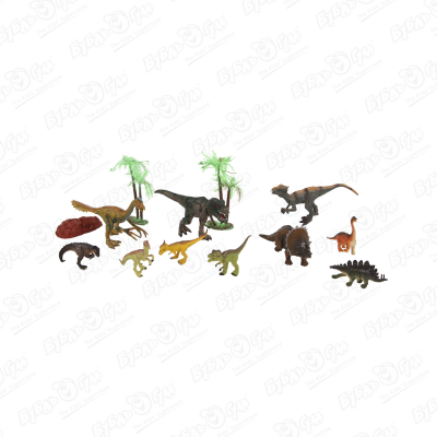 цена Набор Lanson Toys фигурки динозавров 10шт