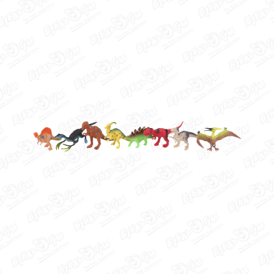 Набор Lanson Toys Dinosaur фигурки динозавров 8шт