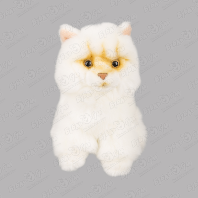 Игрушка мягкая Кошка белая 15см мягкая игрушка кошка белая бонна