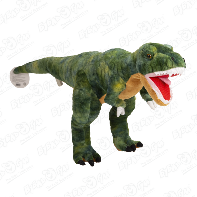 Игрушка мягкая Lanson Toys Большой динозавр Рекс с 3лет игрушка мягкая lanson toys серый кролик 18см с 3лет