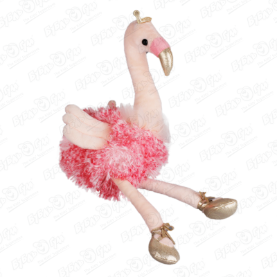 цена Игрушка мягкая фламинго