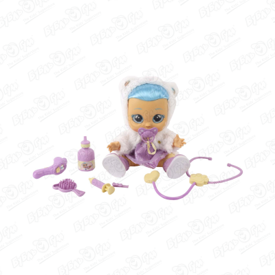 Набор игровой кукла Cry Babies Кристал с аксессуарами для лечения