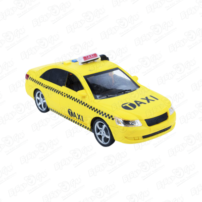 Машина Lanson Toys Taxi инерционная световые звуковые эффекты