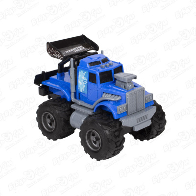 Машина Lanson Toys MONSTER TRUCK инерционная световые звуковые эффекты