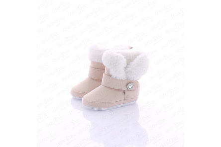 Пинетки Pasito нежно-розовые с украшение сердце - фото 360 Пинетки Pasito нежно-розовые с украшение сердце - фото 360