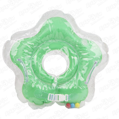 Круг на шею для купания новорожденных Зеленый цепочка на шею и кулон с цветочком бижутерия advanced crystal зеленый