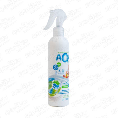 цена Спрей AQA Baby антибактериальный для очищения поверхностей 300мл