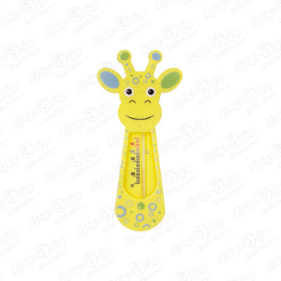 цена Термометр BUBURU Baby Жираф для ванны