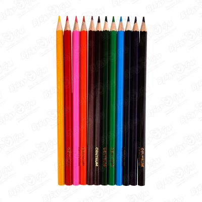 Карандаши цветные «Животные» 12 цветов цветные карандаши stabilo 12 цветов