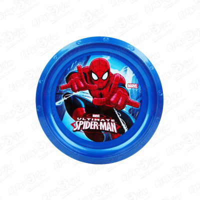 Тарелка «Человек-паук» пластик плоская