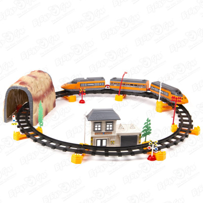 Железная дорога Lanson Toys скоростная 88дет игровой набор hc toys железная дорога собери строительную технику