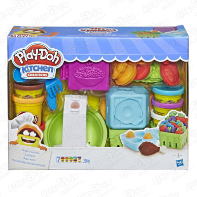 Набор игровой Play-Doh Готовим обед play doh игровой набор плей до карусель сладостей