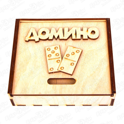 Игра настольная деревянное Домино