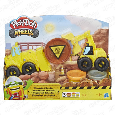 Набор игровой Play-Doh Экскаватор игровой набор плей до овечка play doh e7773