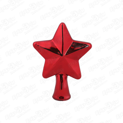 Макушка на елку Звезда красная стеклянная силиконовый чехол на realme q3i 5g звезда на елку для реалми ку 3 и 5 джи