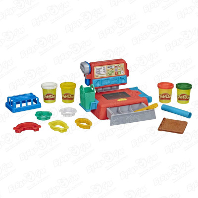 Набор для лепки Play-Doh Касса игровой набор с пластилином hasbro play doh e6890 касса