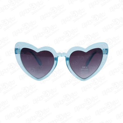Очки солнцезащитные Lanson Kids светло-голубые очки солнцезащитные lanson kids сердечко голубые