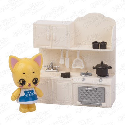 цена Набор игровой Уютный дом Домик для кошки Кухня