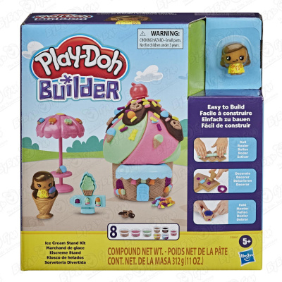 Игровой набор Play-Doh «Киоск мороженого» масса для лепки play doh киоск мороженого e9040 8 цв