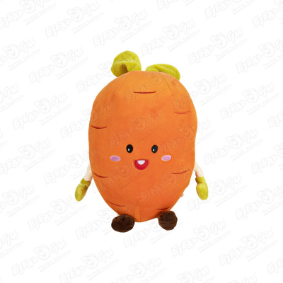 Игрушка мягкая Морковка 40см игрушка для животных морковка fps6