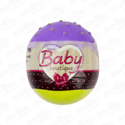 Игрушка-сюрприз ABtoys Baby Boutique Пупс в конфете с аксессуарами игрушка пупс baby miniature с аксессуарами яйцо сюрприз в ассортименте lm2532 tongde