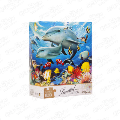 Пазл «Подводный мир» Limited Edition 1000 эл пазл 36 эл суперкрылья целый мир