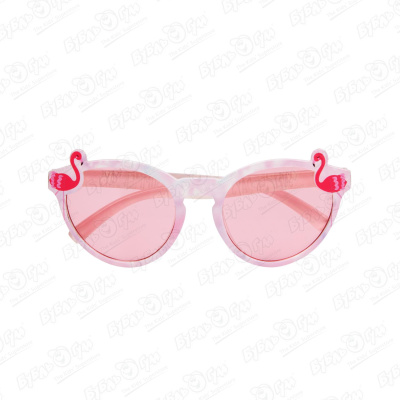 Очки солнцезащитные Lanson Kids фламинго розовые