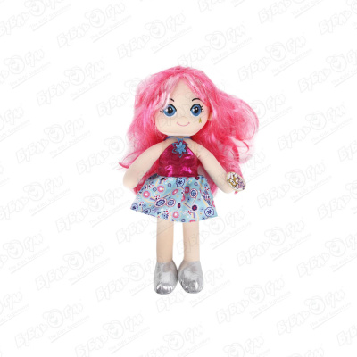 Игрушка Кукла с розовыми волосами 40см