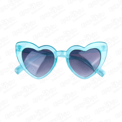 Очки солнцезащитные Lanson Kids сердечко голубые очки солнцезащитные lanson kids сердечко голубые