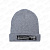 Шапка Lanson Kids демисезонная с нашивкой серая