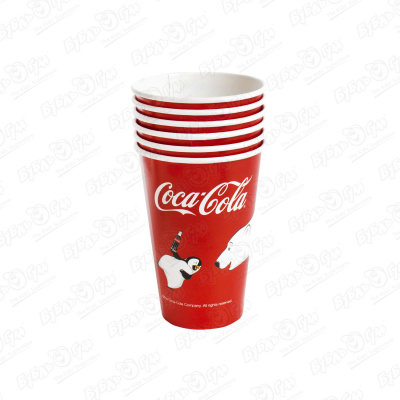 цена Набор стаканов «Coca-Cola» 6 шт