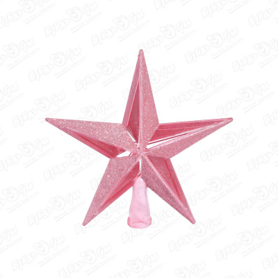 Макушка на елку Звезда розовая с блестками силиконовый чехол на realme q3i 5g звезда на елку для реалми ку 3 и 5 джи