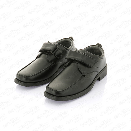 Туфли Pasito школьные на липучке черные - фото 360 Туфли Pasito школьные на липучке черные - фото 360