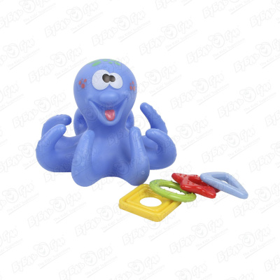 Игрушка для ванны Fancy Baby Осьминог игрушка развивающая fancy baby подвеска собачка pdc0