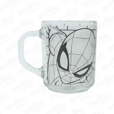 Кружка для росписи Человек паук стеклянная 230мл приор групп кружка человек паук