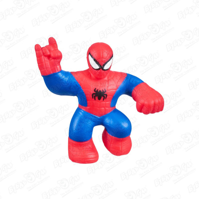 игрушка тянущаяся большая фигурка человек паук Фигурка тянущаяся GooJitZu мини Человек-паук
