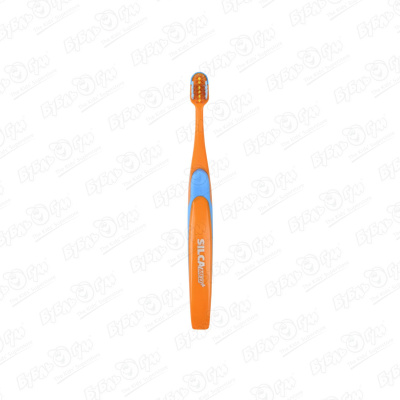 Зубная щетка SILCAMED Croco мягкая мануальная c 2-10лет в ассортименте зубная щетка в ассортименте silcamed мягкая 1 шт