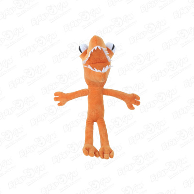 мягкая игрушка оранжевый радужный друг из roblox 30см Игрушка мягкая Roblox Радужный друг Оранж