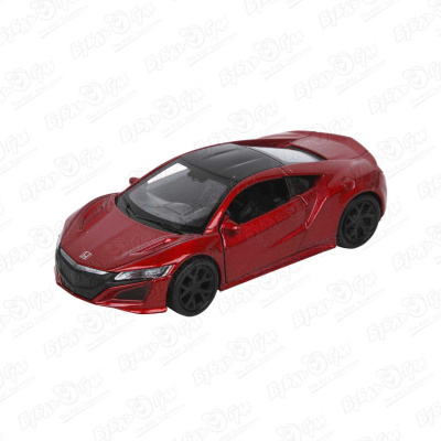 Машинка Honda NSX Welly металлическая инерционная 1:38 в ассортименте машинка welly chevrolet corvette металлическая инерционная 1 38 в ассортименте