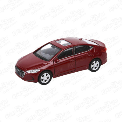 цена Машинка Hyundai Elantra Welly металлическая инерционная 1:38